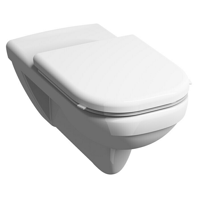 Geberit Renova Nr. 1 Spülrandloses Wand-WC Comfort (Ohne WC-Sitz, Mit Beschichtung, Keramik, Weiß)