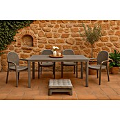 Mesa de jardín Lasarte (L x An x Al: 150 x 90 x 72 cm, Tecnopolímero/Fibra de vidrio, Taupé) | BAUHAUS