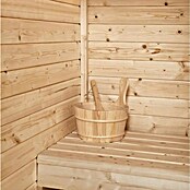 Sanotechnik Finska savna Helsinki  (Električna peč, Do x Š x V: 165 x 175 x 219 cm) | 4146 - Element-Saunen | DCGA - Fertigsauna | DCG - Sauna Wellness | DC - Sanitärinstallation | D - Sanitär | BAUHAUS