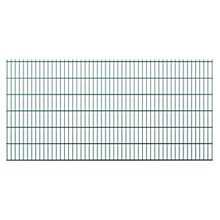 Mattenzaun Vega 2D (Grün, B x H: 2 500 x 1 830 mm, Stahl)
