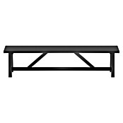 Sunfun Melina Gartenbank (B x T x H: 190 x 42,4 x 45,7 cm, Akazienholz, Black Washed) | BAUHAUS
