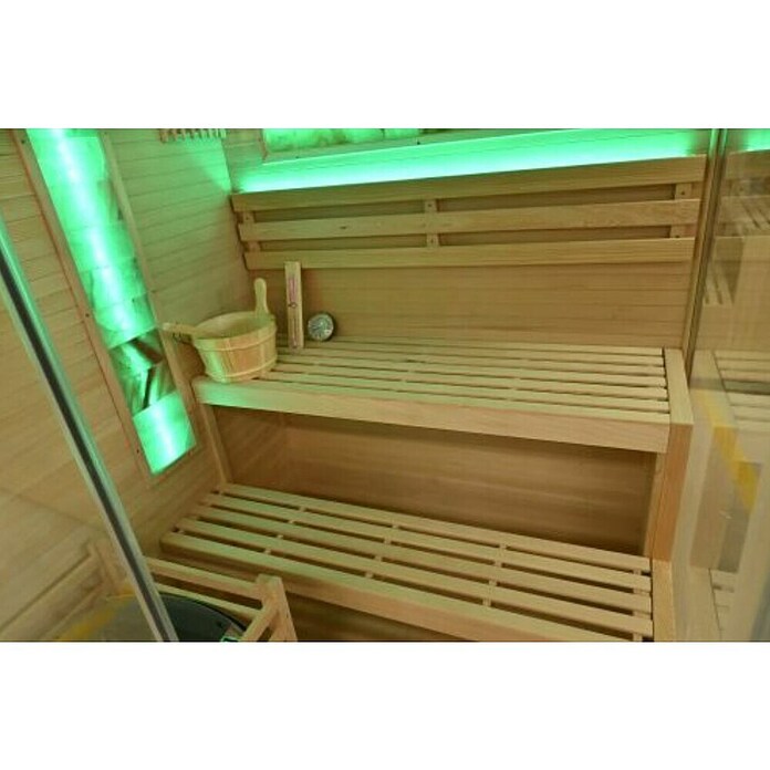 Sanotechnik Finska sauna Luxor 2  (Električna pećnica, D x Š x V: 150 x 140 x 190 cm) | BAUHAUS