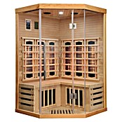 Sanotechnik Infracrvena sauna Supreme  (2.460 W, 7 reflektora s crvenim svjetlom, 120 x 120 x 190 cm) | BAUHAUS