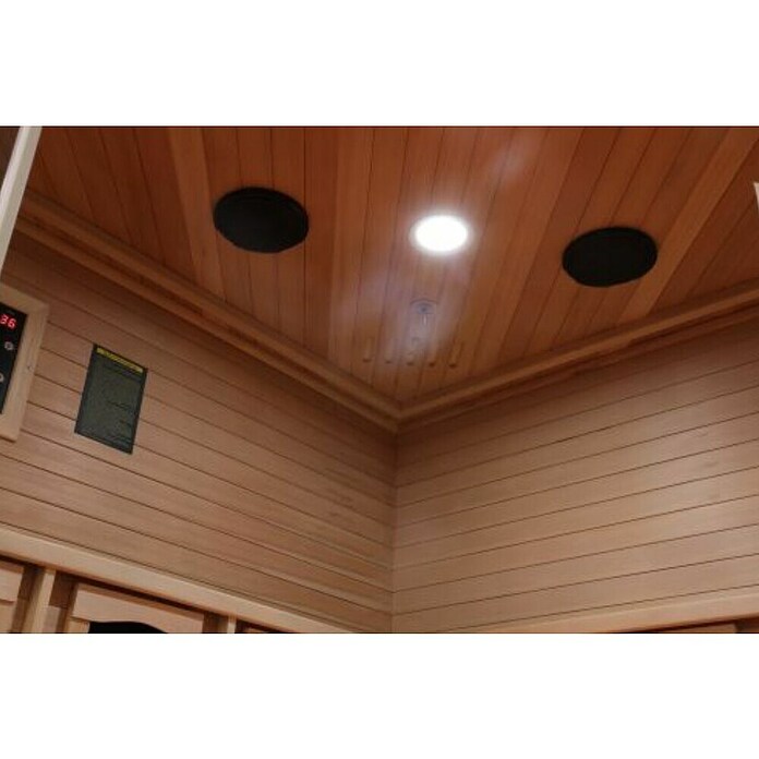 Sanotechnik Infracrvena sauna Supreme  (2.460 W, 7 reflektora s crvenim svjetlom, 120 x 120 x 190 cm) | BAUHAUS