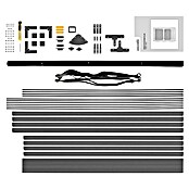 Schellenberg Insect System Mreža za zaščito pred žuželkami  (Š x V: 100 x 210 mm, Magnetno zapiralo, Antracit) | 1195 - Fliegengitter | AAEF - Fliegenschutz | AAE - Beschläge | AA - Eisenwaren | A - Eisenwaren | BAUHAUS