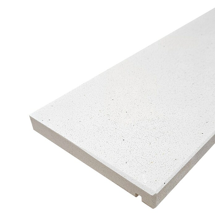 Prozorska klupčica Blanco kompozit  (D x Š x D: 83 x 16 x 2 cm, Bijela, Prirodni kamen) | BAUHAUS
