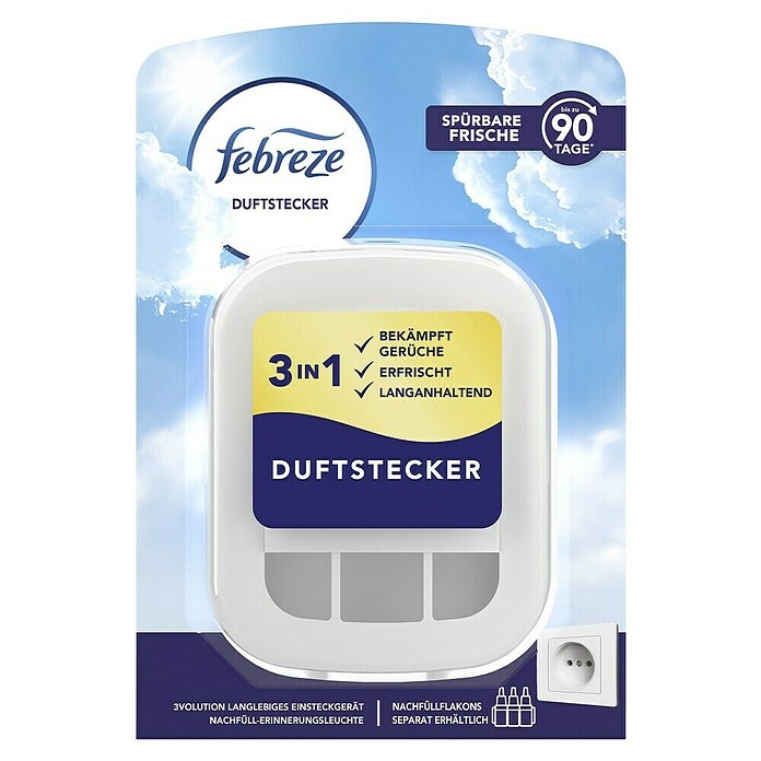 Febreze Duftstecker (Ohne Duft, Wirkungsdauer: 90 Tage)