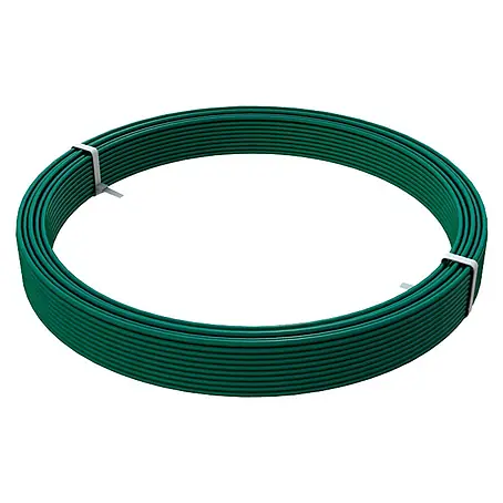 Alambre plastificado