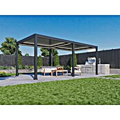 Pergola Bellano S25  (Do x Š: 303 x 585 cm, Antracit) | 8298 - Gartenzelte/Pavillons | ICFA - Sonnenschutz | ICF - Sonnenschutz | IC - Freizeit im Garten | I - Stadtgarten | BAUHAUS