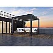 Pergola Bellano S25  (Do x Š: 303 x 303 cm, Antracit) | 8298 - Gartenzelte/Pavillons | ICFA - Sonnenschutz | ICF - Sonnenschutz | IC - Freizeit im Garten | I - Stadtgarten | BAUHAUS