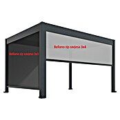 Bočna stranica paviljona ZIP screen  (Tkanina, Širina: 403 cm) | BAUHAUS