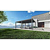 Paviljon Bellano S25  (D x Š: 403,5 x 585,5 cm, Tamno siva) | BAUHAUS