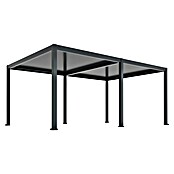 Paviljon Bellano S25  (D x Š: 403,5 x 585,5 cm, Tamno siva) | BAUHAUS