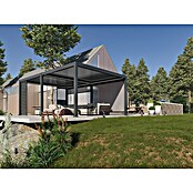 Pergola Bellano S25  (Do x Š: 403,5 x 585,5 cm, Antracit) | 8298 - Gartenzelte/Pavillons | ICFA - Sonnenschutz | ICF - Sonnenschutz | IC - Freizeit im Garten | I - Stadtgarten | BAUHAUS