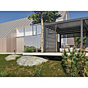 Pergola Bellano S25  (Do x Š: 403,5 x 585,5 cm, Antracit) | 8298 - Gartenzelte/Pavillons | ICFA - Sonnenschutz | ICF - Sonnenschutz | IC - Freizeit im Garten | I - Stadtgarten | BAUHAUS