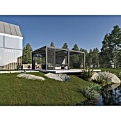 Pergola Bellano S25  (Do x Š: 403,5 x 585,5 cm, Antracit) | 8298 - Gartenzelte/Pavillons | ICFA - Sonnenschutz | ICF - Sonnenschutz | IC - Freizeit im Garten | I - Stadtgarten | BAUHAUS