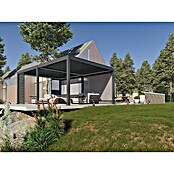 Paviljon Bellano S25  (D x Š: 403,5 x 585,5 cm, Tamno siva) | BAUHAUS