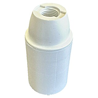 Lampenfassung Duroplast (E14, Kunststoff, Weiß, 1 Stk.)