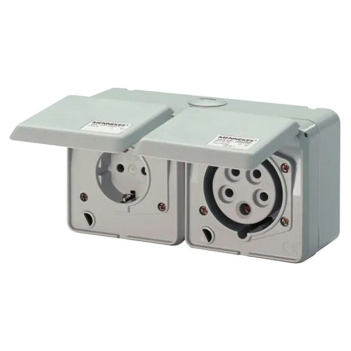 Mennekes CEE-Wandsteckdose (400 V, IP44) | BAUHAUS