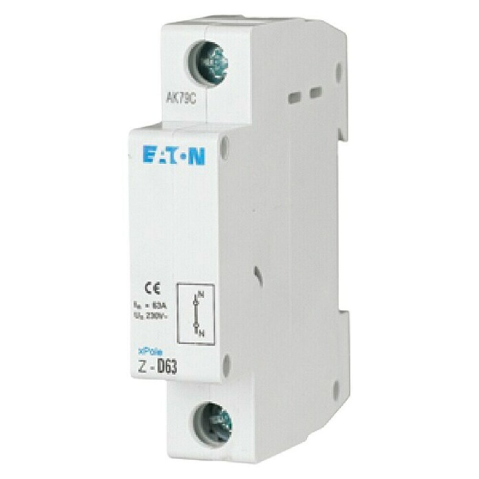 Eaton Neutralleiterdurchführung ZD63 1TE (Breite: 17,5 mm, Klemmquerschnitt 1-25 mm²) | BAUHAUS