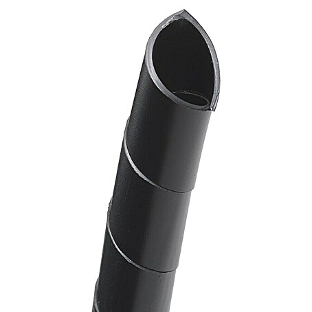 Voltomat Spiralschlauch (Länge: 5 m, 8 mm, Schwarz)
