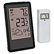 TFA Dostmann Funkwetterstation (Batteriebetrieben, Schwarz, 8,6 x 3 x 14,5 cm) | BAUHAUS