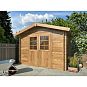 Palmako Caseta de jardín Valentine (Medidas ext. (An x Pr): 332 x 233 cm, Madera, Marrón) | BAUHAUS