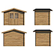 Palmako Caseta de jardín Valentine (Medidas ext. (An x Pr): 332 x 233 cm, Madera, Marrón) | BAUHAUS