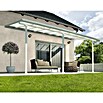 Terrassenüberdachung Tuscany LED (Tiefe: 3 m, B x H: 5,46 x 2,1 m, Verkehrsweiß)
