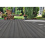 WPC-Terrassendiele Grey (Grau, 290 x 12 x 2 cm)