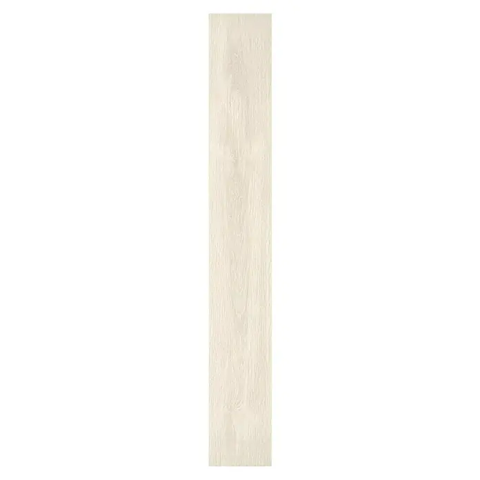 LOGOCLIC Vinto Laminat - Eiche Bastogne, Landhausdiele, 1.288 x 195 x 8 mm - Elegante, helle Holzpaneele mit einer subtilen Maserung, ideal für moderne Innenräume, die Wärme und Natürlichkeit ausstrahlen.