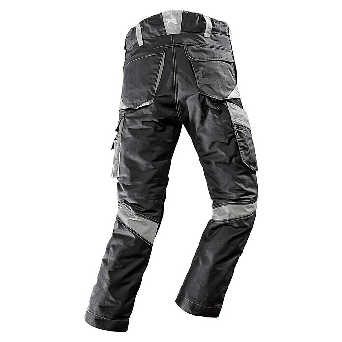 Bullstar Arbeitshose Worxtar (Unisex, Konfektionsgröße: 50, Schwarz/Grau) | BAUHAUS