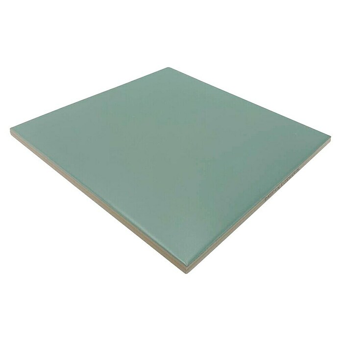 Feinsteinzeugfliese Basic Kale (25 x 25 cm, Grün, Matt) | BAUHAUS