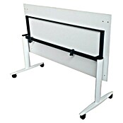 ArtExport Mesa de escritorio Taxi (L x An x Al: 80 x 160 x 74 cm, Blanco, Ruedas) | BAUHAUS