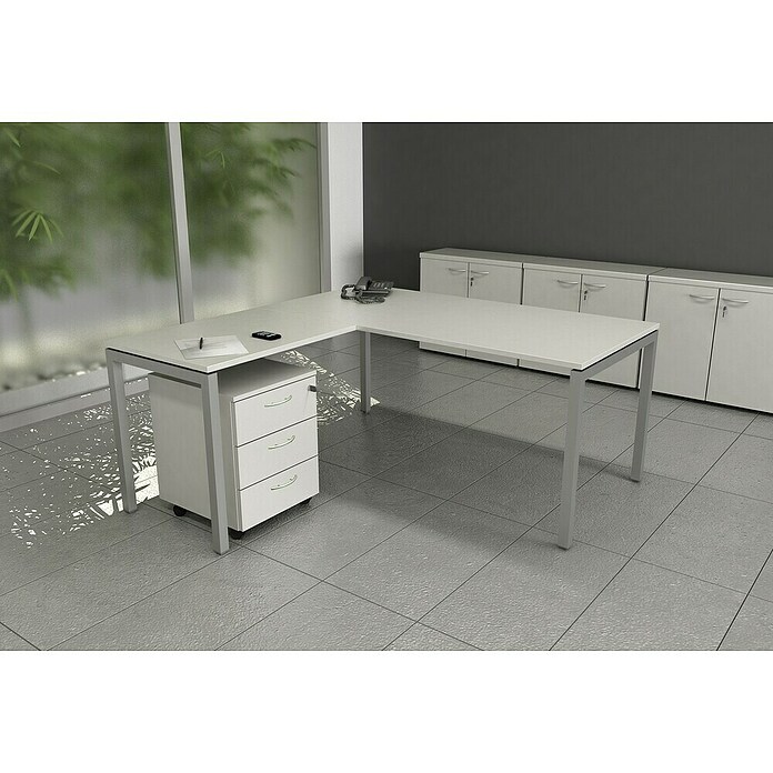 ArtExport Presto Armario para archivadores Venere (L x An x Al: 35 x 80 x 120 cm, Blanco, Bajo) | BAUHAUS