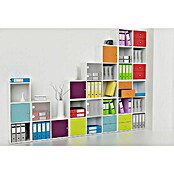 ArtExport Home Estantería de madera (Al x An x Pr: 69 x 140 x 29 cm, Número de compartimentos: 6 ud., Blanco) | BAUHAUS