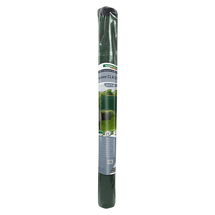 Windhager Zaunblende Screenex Classic (Grün, Kunststoff, L x H: 5 x 1 m) | BAUHAUS