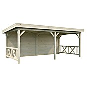 Palmako Pérgola Lenna Set 308 (L x An: 628 x 340 cm, Madera, Natural) | BAUHAUS