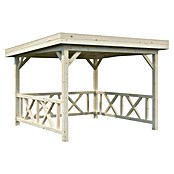 Palmako Pérgola Lenna Set 301 (L x An: 340 x 340 cm, Madera, Natural) | BAUHAUS