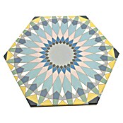 Feinsteinzeugfliese Hexagon Kasbah Mixed (25 x 22 cm, Bunt, Matt) | BAUHAUS