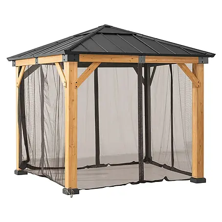 Sunjoy  Pavillon-Seitenwände Moskitonetz
