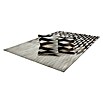 Kayoom Echtlederteppich Eclipse 510 (Grau, 150 x 80 cm)