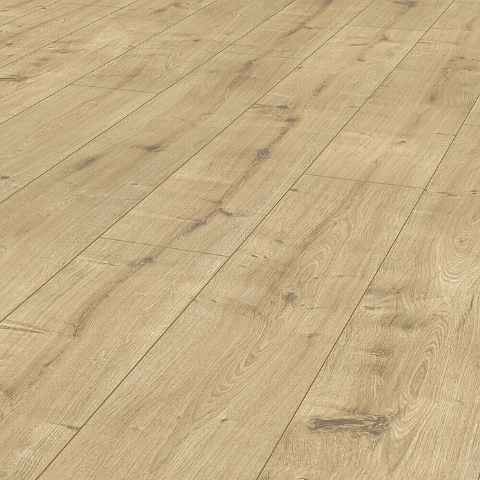 LOGOCLIC Vinto Laminat Eiche Milford (Eiche Milford, Landhausdiele, 1 288 x 195 x 8 mm) | BAUHAUS