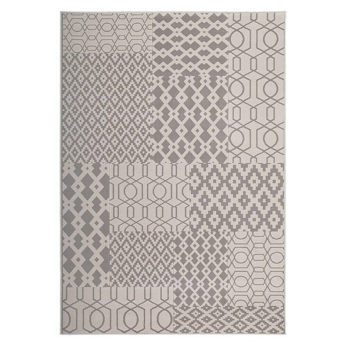 Kayoom Kurzflorteppich Lina 300 (Taupe, 150 x 80 cm)