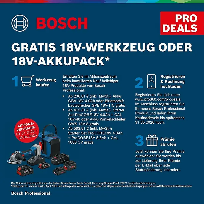 Bosch Professional AMPShare 18V Akku-Heckenschere GHE 18V-50 kaufen