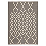 Kayoom Kurzflorteppich Lina 400 (Taupe/Elfenbein, 300 x 80 cm)