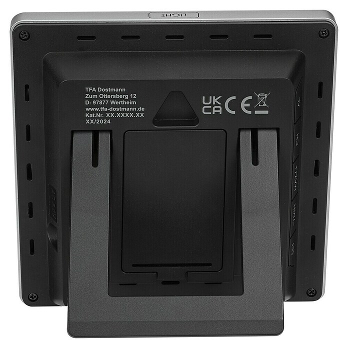 TFA Dostmann Wetterstation Sun 2 (Batteriebetrieben, Schwarz, 11,3 x 2,4 x 11,3 cm) | BAUHAUS