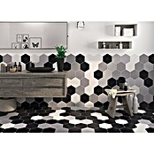 Feinsteinzeugfliese Hexagon Basic Silver (25 x 22 cm, Grau, Matt) | BAUHAUS