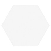 Feinsteinzeugfliese Hexagon Basic White (25 x 22 cm, Weiß, Matt) | BAUHAUS