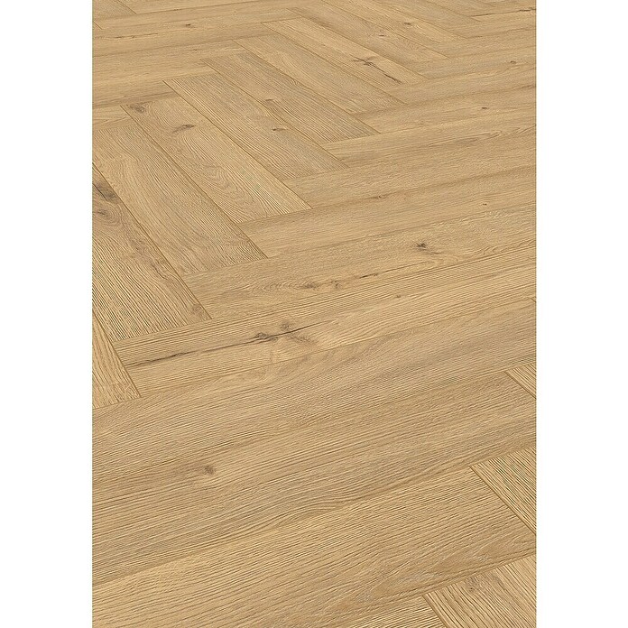 LOGOCLIC Vinto Laminat Herringbone Galaxy  (Rustikalen videz, 630 x 126 x 8 mm) | 5140 - Logoclic Vinto | GCDA - Laminatboden | GCD - Wand Boden Decke Leisten | GC - Wand Boden Decke Leisten | G - Holz/Bauelem | BAUHAUS